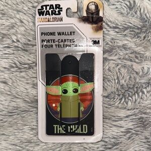 Star Wars Mandalorian Phone Wallet - Black and Green‎